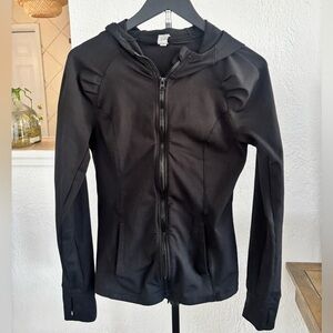 Yogalicious Black Zip-Up Hoodie